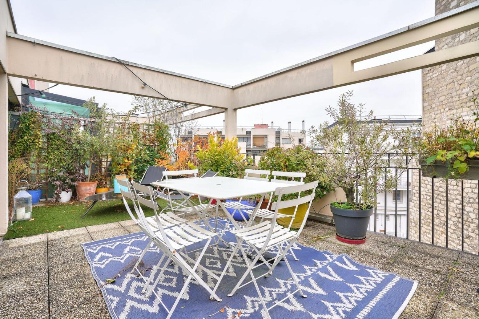 Guestready - Apt Confortable Avec Terrasse Au 18E 파리 외부 사진