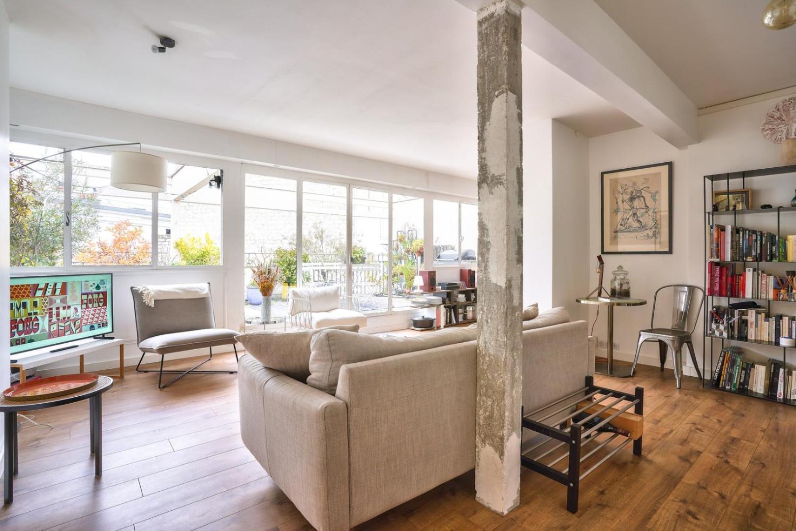 Guestready - Apt Confortable Avec Terrasse Au 18E 파리 외부 사진